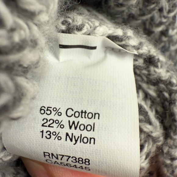 J Crew wool blend sleeveless sweater vest with mock neck size small preowned - Picture 8 of 9